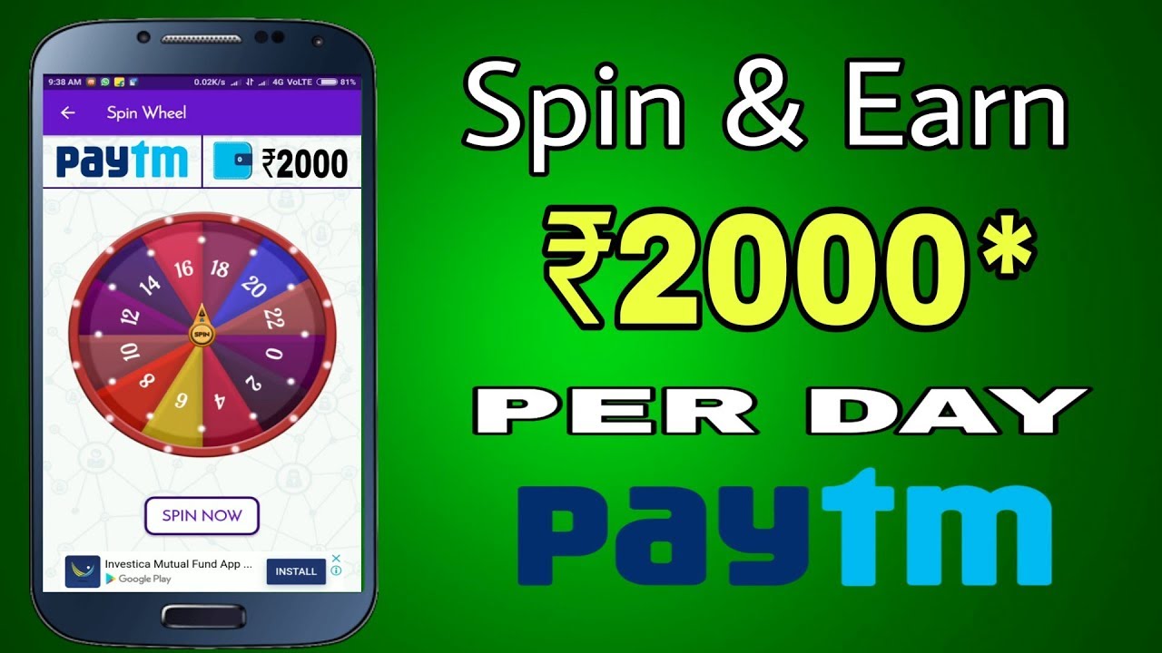 Earn money online spin slots